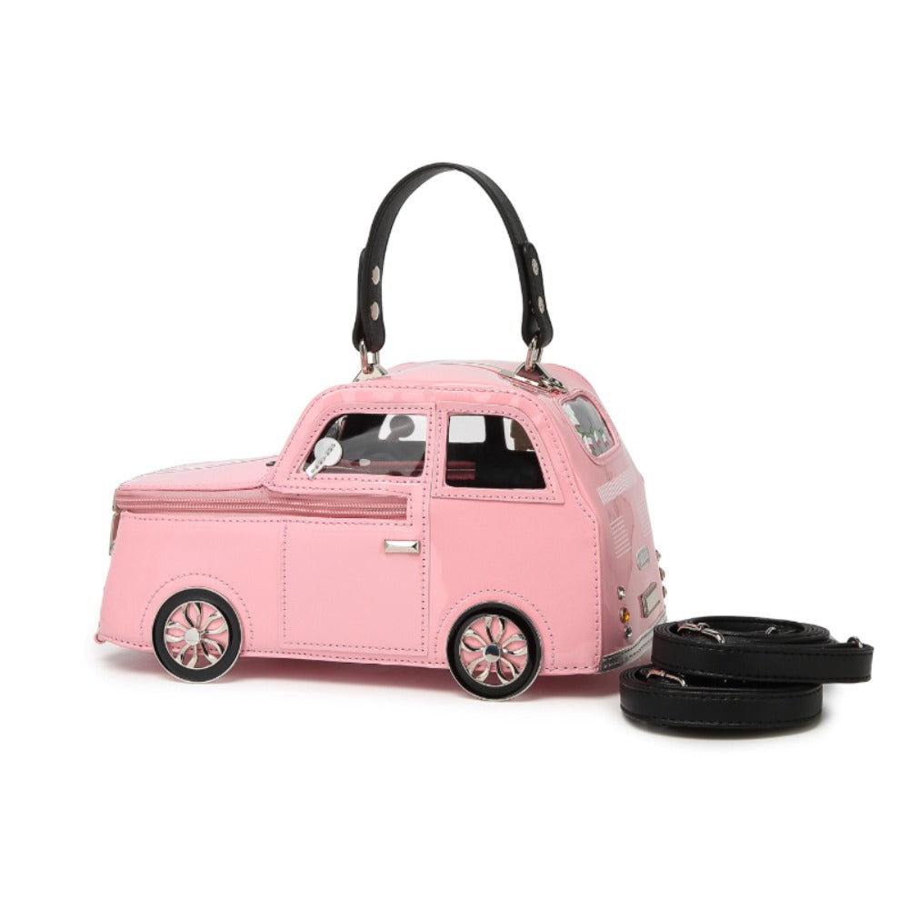 Off-road Vehicle-shaped Handbag, Creative and Unique Design, Can Be Worn Crossbody or as a Backpack, Available for Immediate Delivery