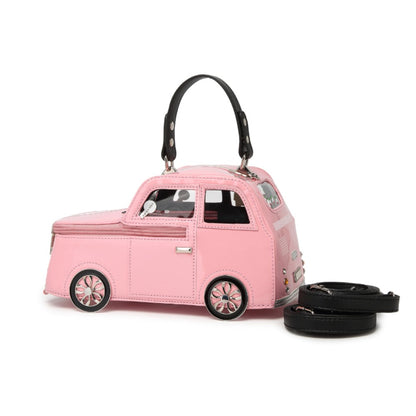 Off-road Vehicle-shaped Handbag, Creative and Unique Design, Can Be Worn Crossbody or as a Backpack, Available for Immediate Delivery