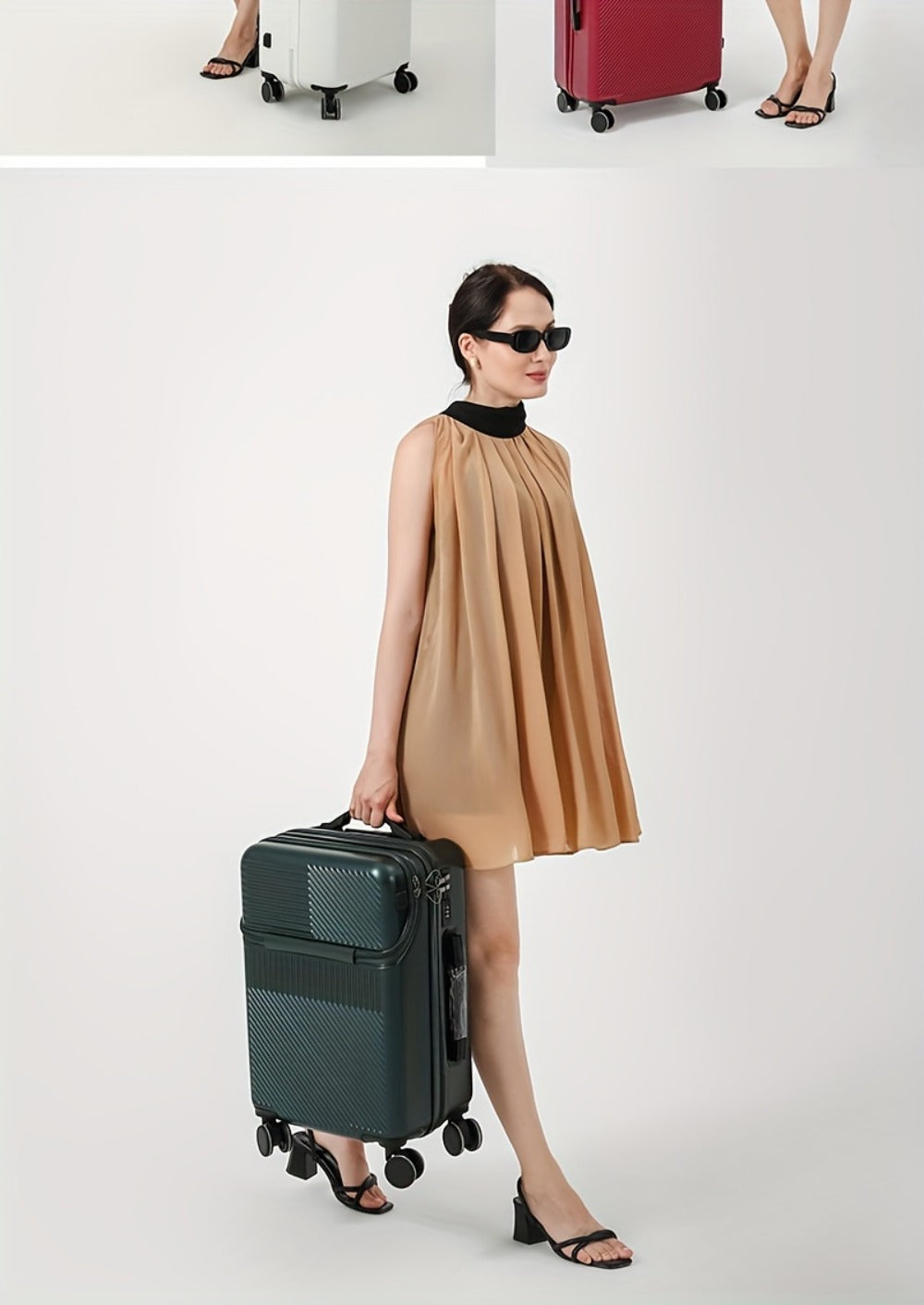 All-purpose Luggage Is A Must-have for Travel. 20-inch Luggage Is Available with USB