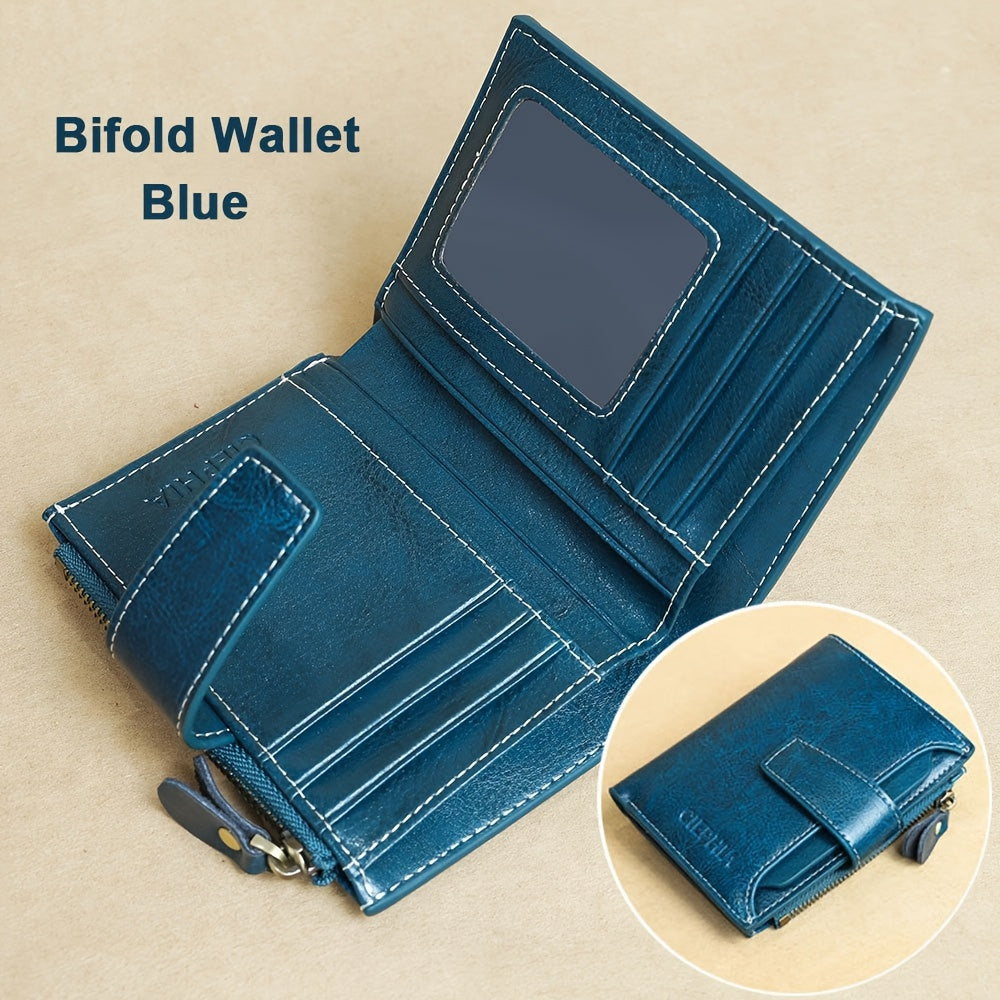 Women's Wallet – 4 Colors, Genuine Leather, RFID Blocking | Bag Vero – detail view 27