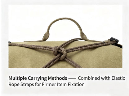 Men'S Large-Capacity Backpack: Adjustable Shoulder Straps, Multi-Compartment Design And Side Pockets. Ideal for Outdoor Trips Or Daily Use. Large-Capacity Canvas Backpack, Outdoor Hiking Bag, Travel Duffel, Men'S Sports Bag. Bonus Phone Pouch