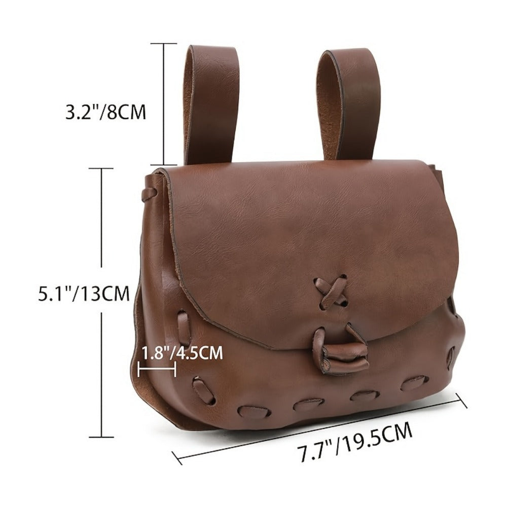 Waist Bag – Medieval Waist Vintage Belt Pouch | Bag Vero – detail view 11