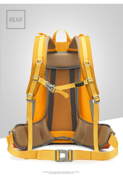 Large Capacity Hiking Outdoor Mountaineering Travel Backpack, Camping Travel Backpack, Nylon Waterproof Backpack, Ideal for Gifts, Suitable for Men And Women