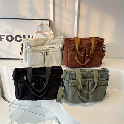 New Korean Casual Handbag, Commuter Fashion Women'S Messenger Bag, Easy Large Capacity Shoulder Bag