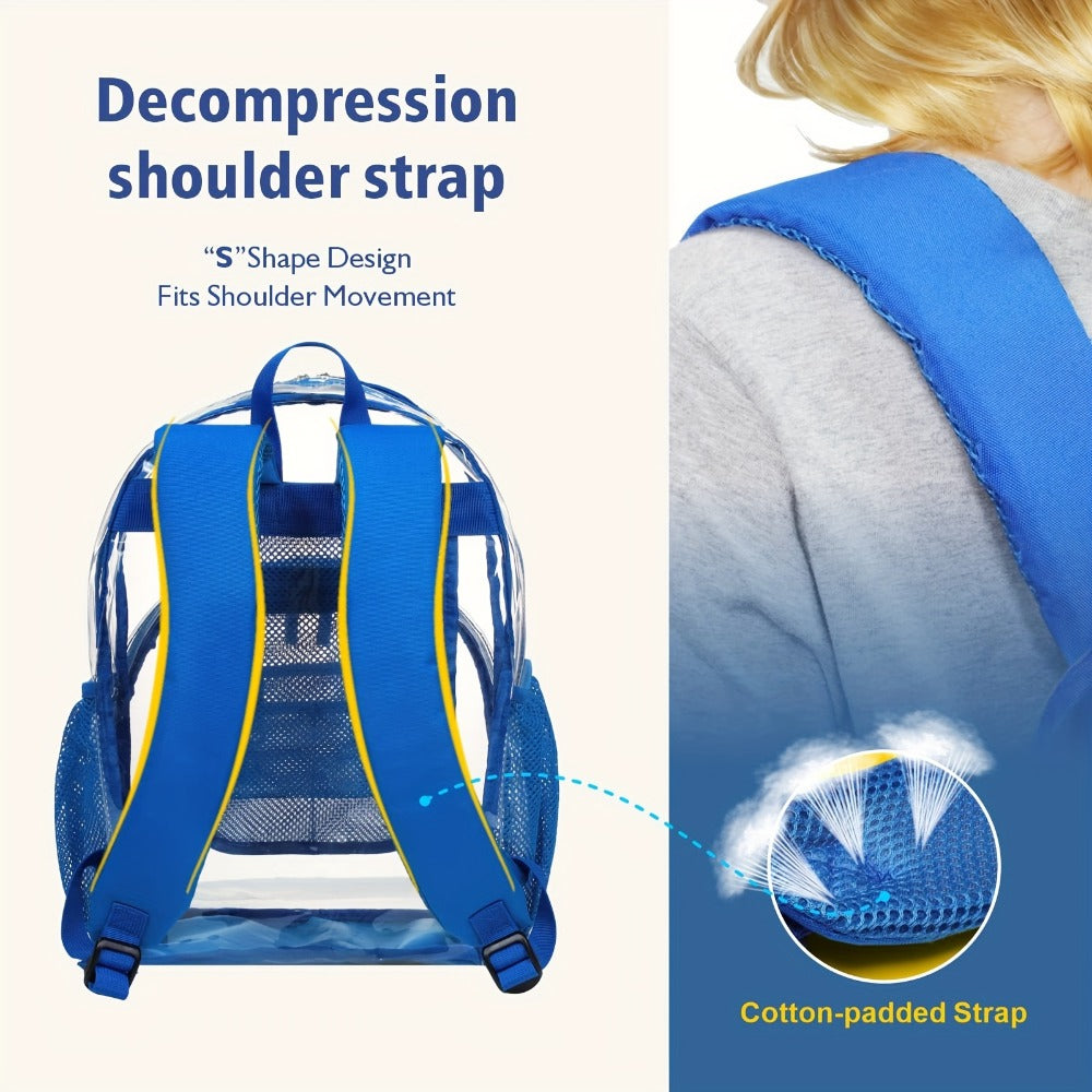 Travel Backpack – PVC, Clear, Transparent, for Travel & Work | Bag Vero – detail view 16