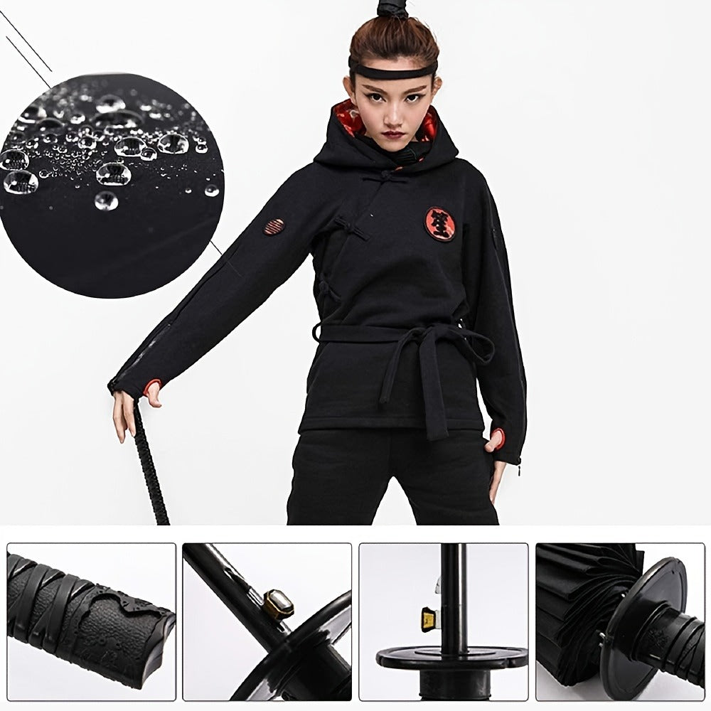 Travel Umbrella – Windproof, Samurai Sword Umbrella Auto Open | Bag Vero – detail view 7