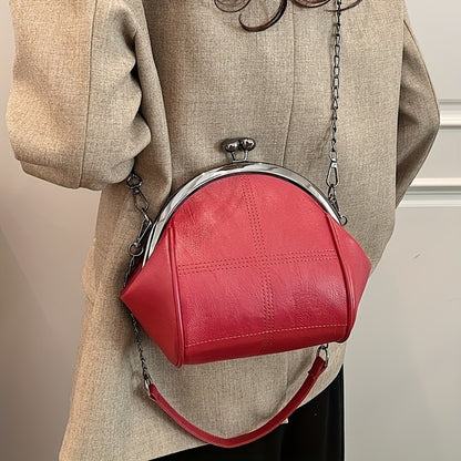 Retro Chain Shell Bag - New Fashion All-match Shoulder Bag, Large Capacity Crossbody Bag For Banquet