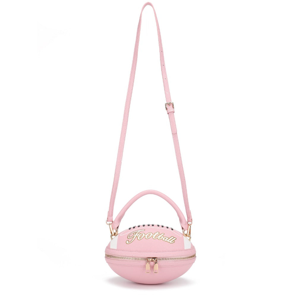 Crossbody Bag for Women – Denim, American Football Style Novelty Rugby | Bag Vero – detail view 34