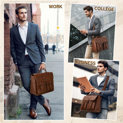 Laptop Bag – 18 Inch, for Travel & Work | Bag Vero – detail view 6