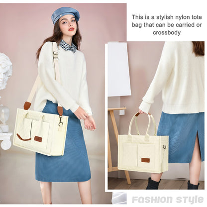 Laptop Bag – Nylon, Multi-Pocket, for Travel & Work | Bag Vero – detail view 8