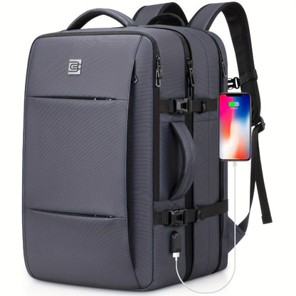 Laptop Backpack – 40L, 17 Inch, Expandable, for Travel | Bag Vero – detail view 6