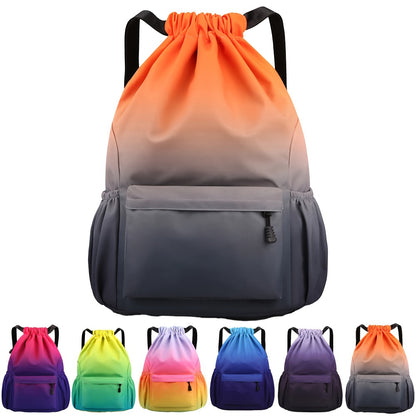 Casual Fitness Backpack, for Swimming, Fitness, Yoga, Dual Shoulder Bag, Bundled Bag with Dry And Wet Separation Drawstring, Outdoor Travel Dual Shoulder Bag for Sports And Fitness, Dry And Wet Separation
