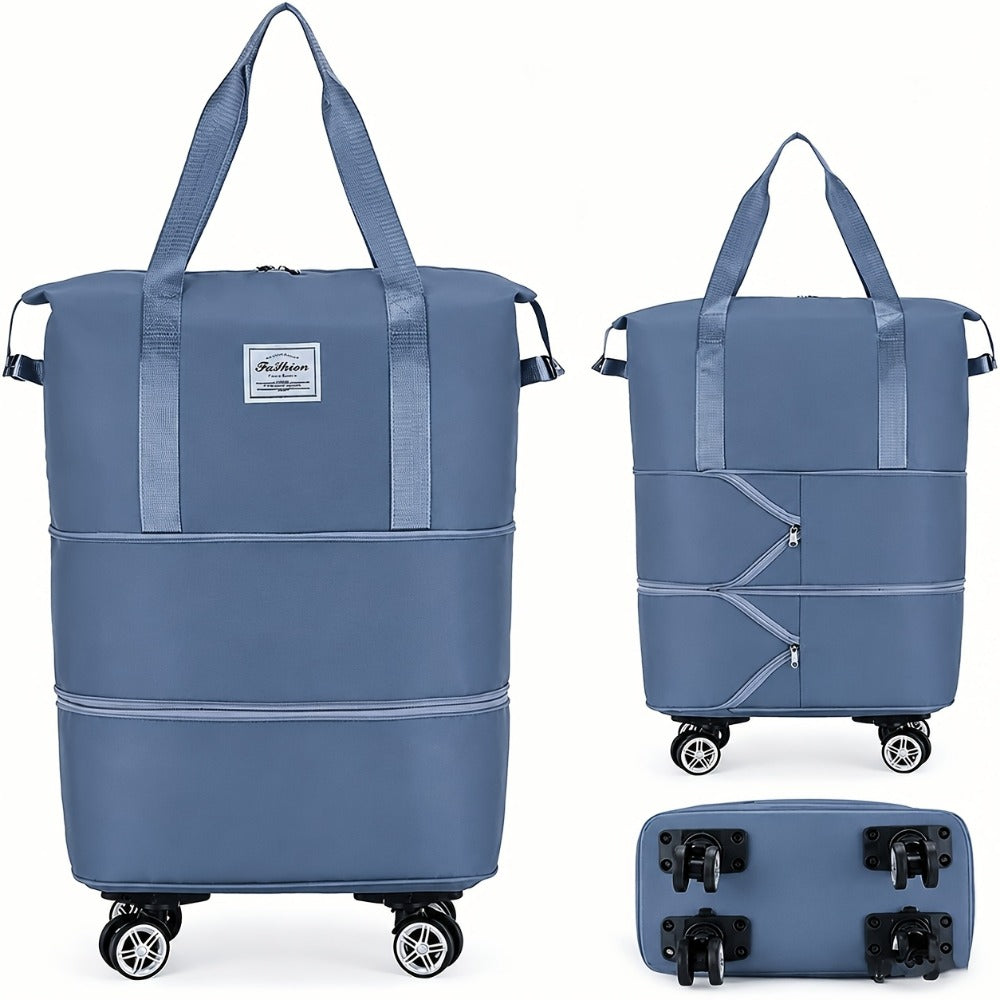 Gym Duffel Bag – Expandable, Spinner Wheels, for Travel | Bag Vero – detail view 9