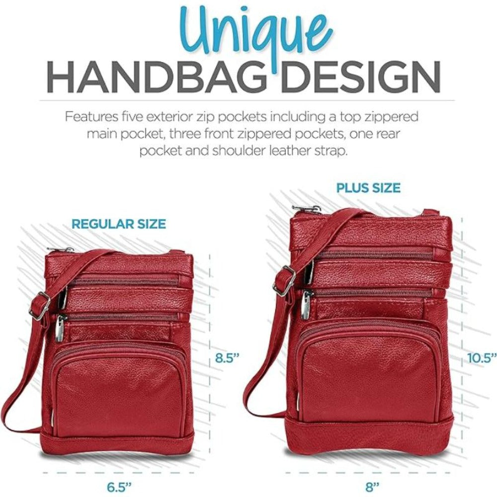 Women's Wallet – Genuine Leather, Multi Pocket, Adjustable Strap | Bag Vero – detail view 64
