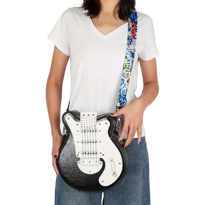 Crossbody Bag for Women – Guitar Shaped Y2k Punk Style | Bag Vero – detail view 13