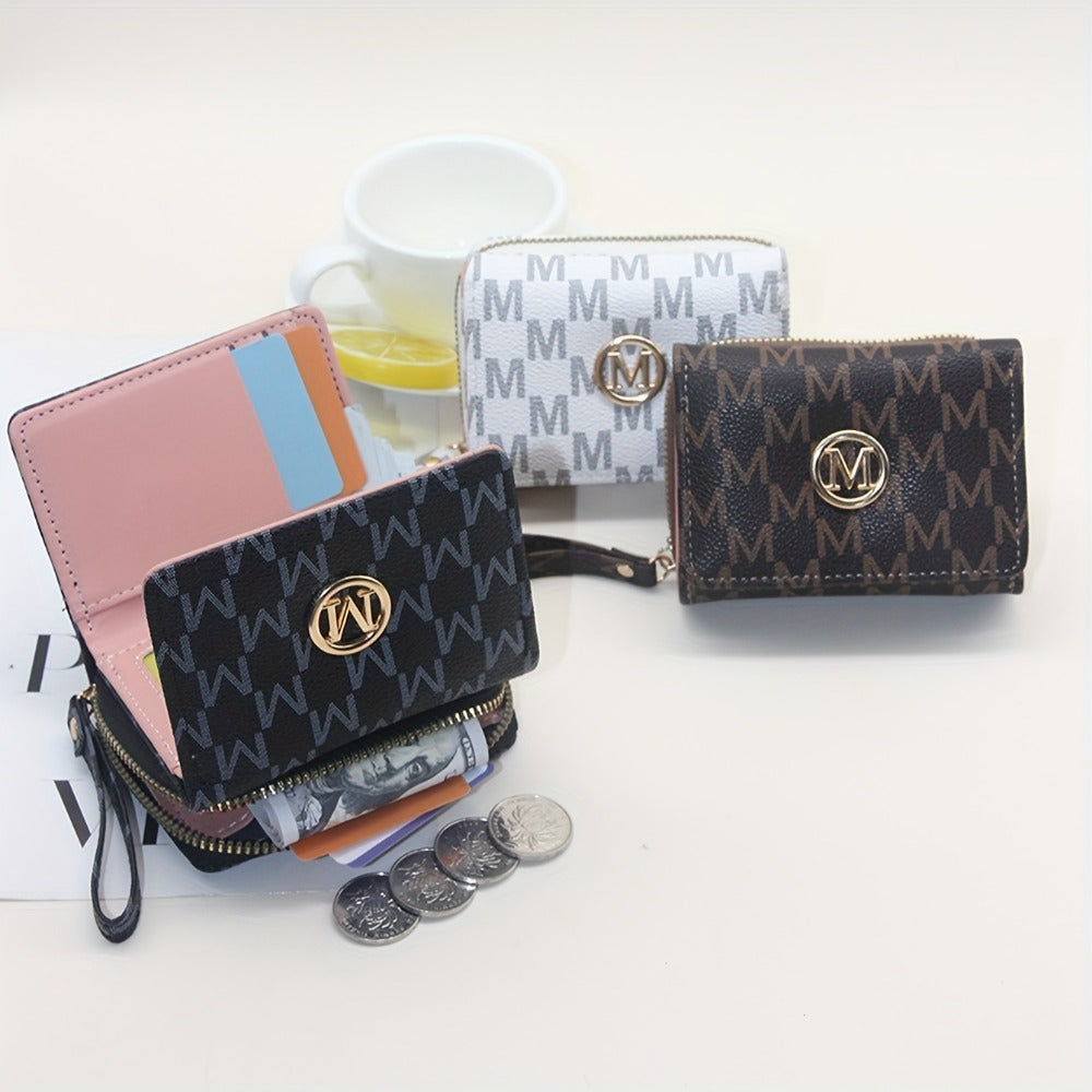 Women's Wallet – for Everyday Use, Designer Letter Print Trifold Fashionable | Bag Vero – detail view 8