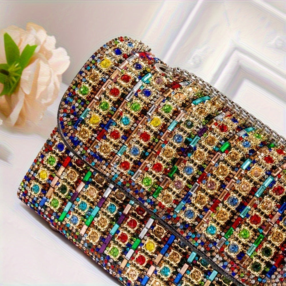 Women's Wallet – Full Diamond Rhinestone Evening Glitter | Bag Vero – detail view 15