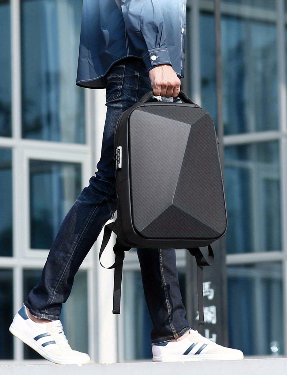 Casual Backpack, Large Capacity Travel Business Bag, Laptop Backpack with Password Lock, Ideal Choice for Gifts, School Bags, Valentines Gifts