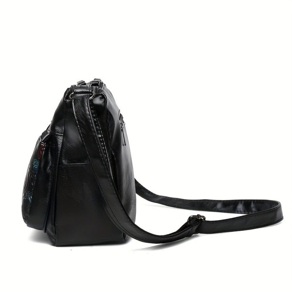 Crossbody Bag for Women – PU Leather, Lightweight, for Travel & Work | Bag Vero – detail view 4