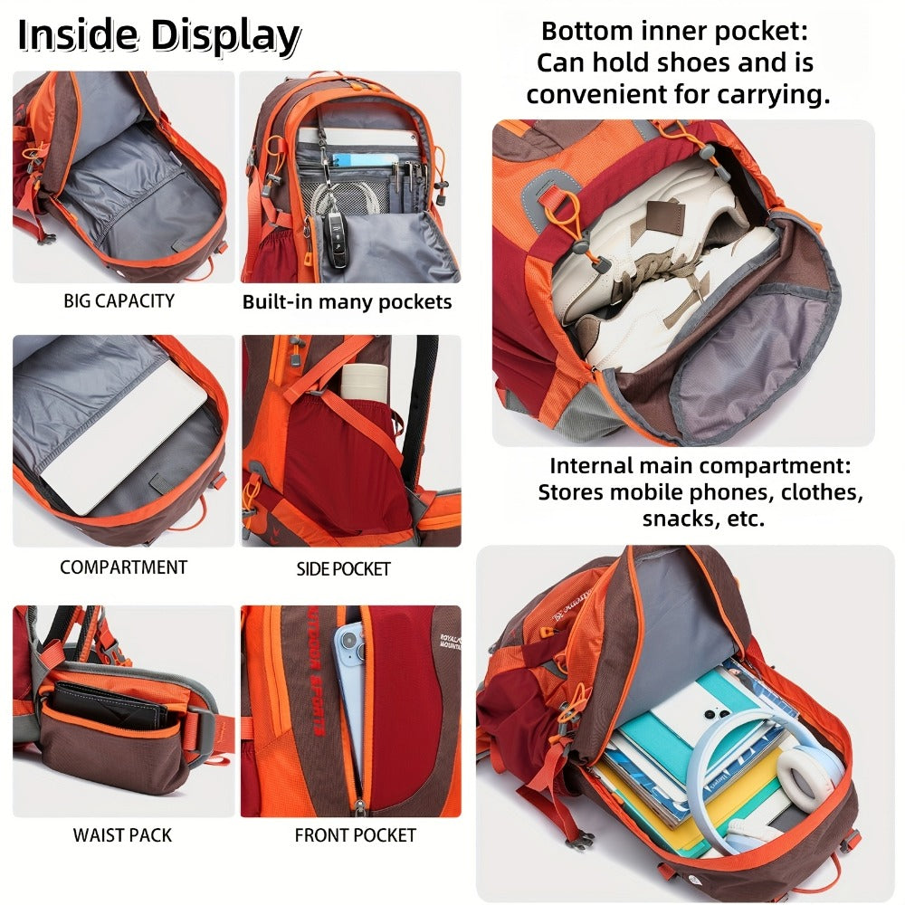 Backpack for Women – 35L, Lightweight, Large Capacity, for Travel | Bag Vero – detail view 10
