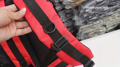 Large Capacity Oxford Cloth Hiking Backpack, Breathable and Hiking Bag, Suitable for Outdoor Sports and Long-distance Travel