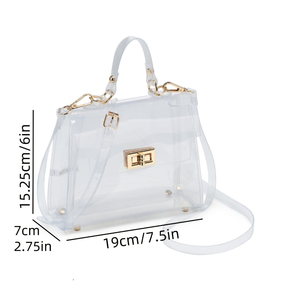 Crossbody Bag for Women – Clear, Clear Stadium See Through Removable | Bag Vero – detail view 5