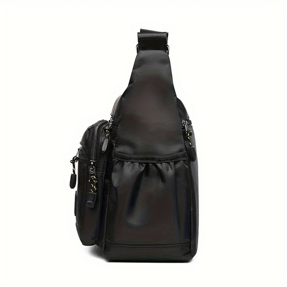 Laptop Backpack – Nylon, Multi Pocket, Adjustable Strap, Lightweight | Bag Vero – detail view 4