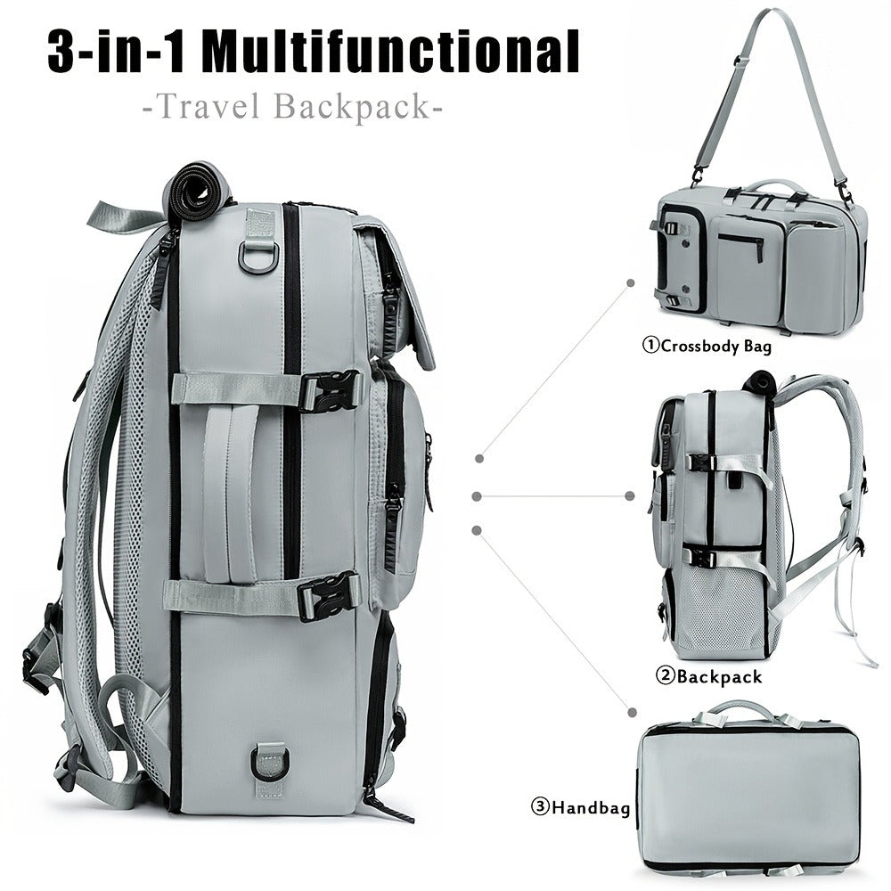New Men'S Large-Capacity Outdoor Casual Backpack, A Multi-Functional Bag That Can Hold a 16-Inch Laptop, Lightweight, Durable And Versatile, Suitable for Camping, Mountain Climbing, Sports, Daily Commuting, Women'S Campus Backpack, Hiking Backpack