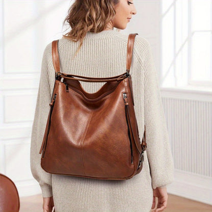 Backpack for Women – 3-Piece, Large Capacity, Convertible, for Travel & Work | Bag Vero – detail view 13