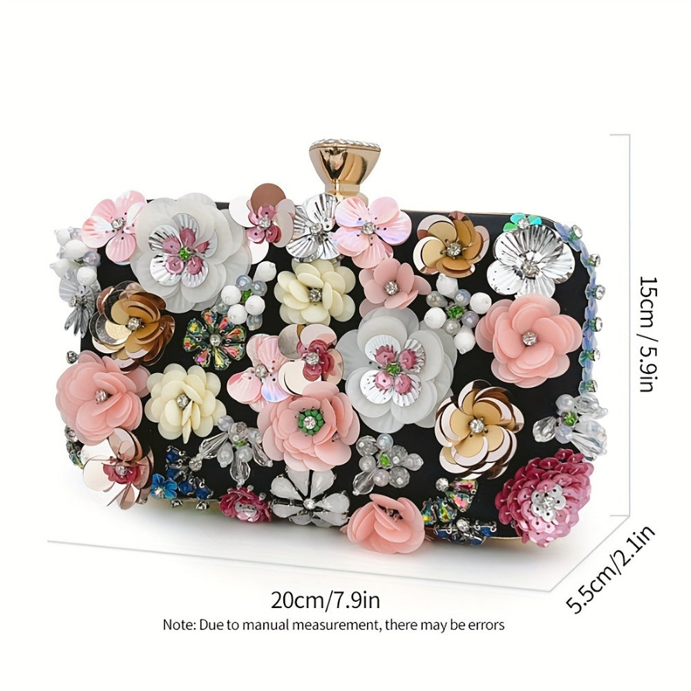 Women's Wallet – Floral Small Square Handheld Fairy | Bag Vero – detail view 8