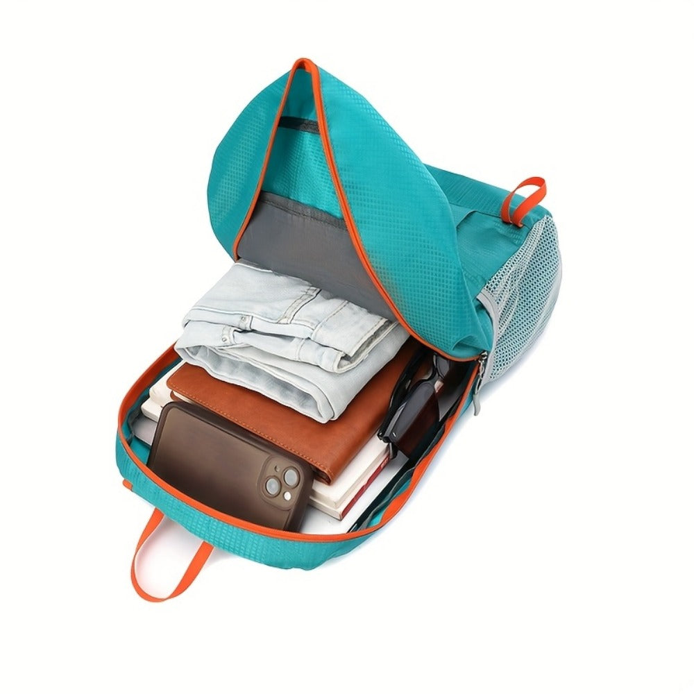 Backpack for Women – 25L, Nylon, Foldable, Lightweight | Bag Vero – detail view 10