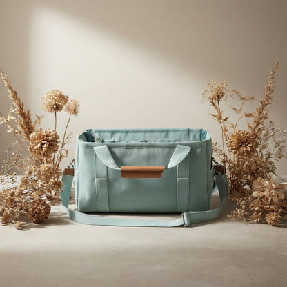 Tote Bag for Women with Pockets, Cute Crossbody Shoulder Purses Mommy Handbag for Work Travel