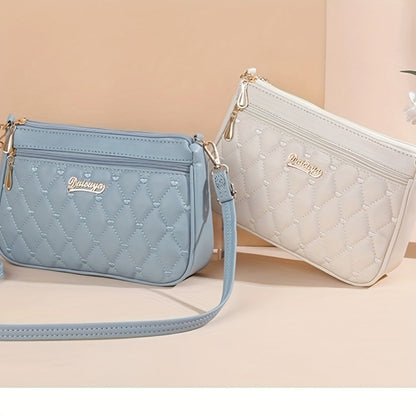 Crossbody Bag for Women – Large Capacity, Embroidered Solid Color Large Capacity | Bag Vero – detail view 11