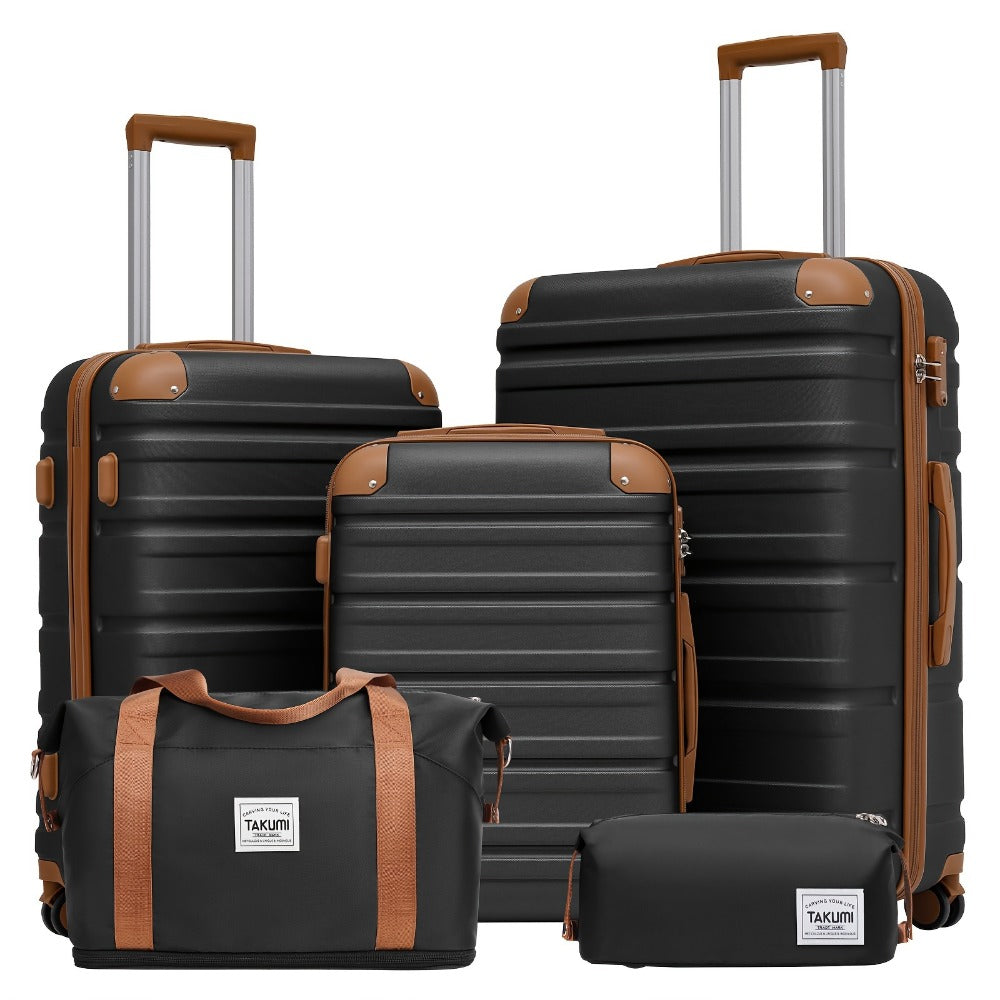 Luggage Set – 5 Piece, 6 Colors, Hardshell, TSA Lock | Bag Vero – detail view 10