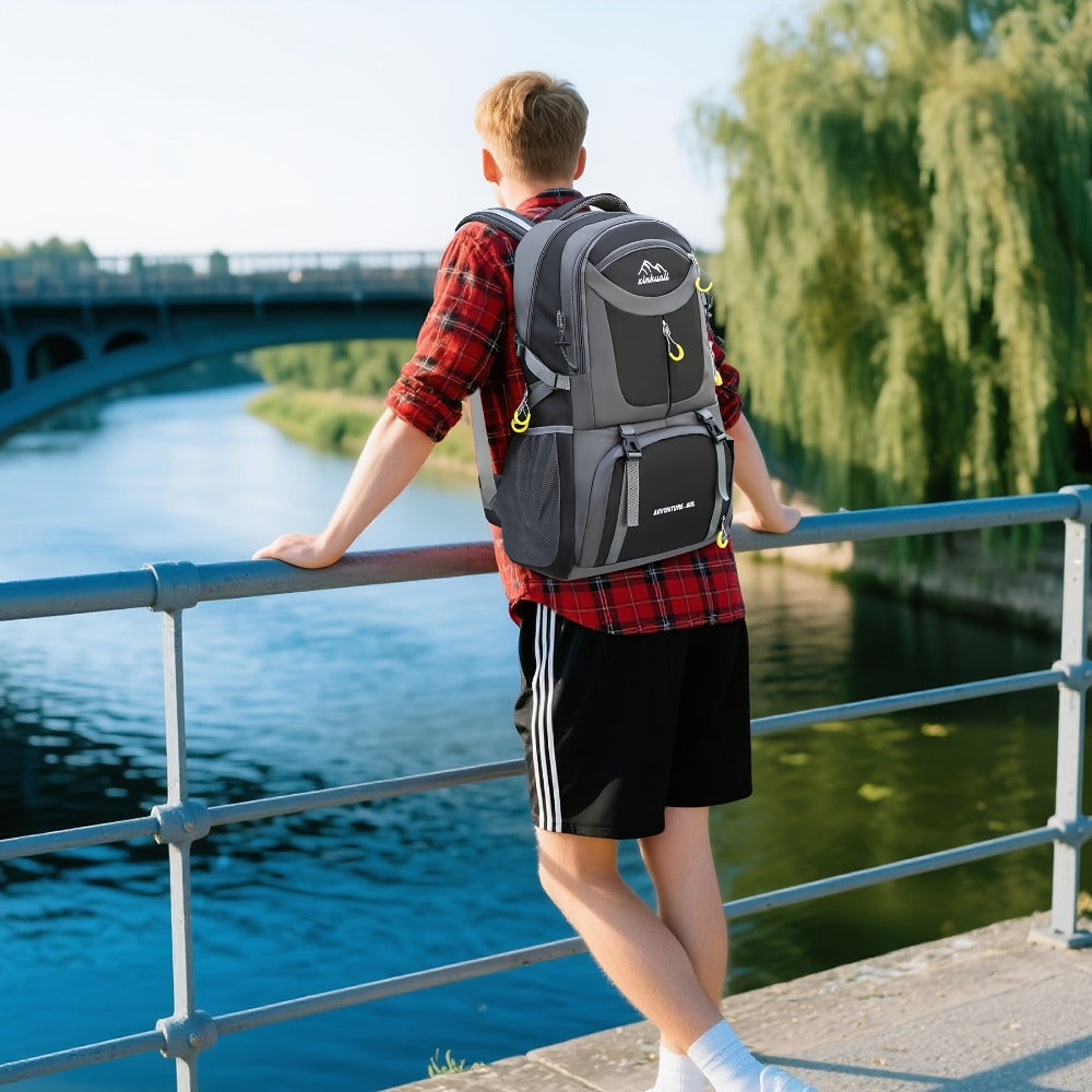 Travel Backpack – 60L, Large Capacity, Waterproof, for Travel & Work | Bag Vero – detail view 31