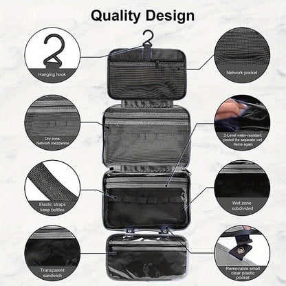 Travel Makeup Bag – Waterproof, Foldable, for Travel | Bag Vero – detail view 12