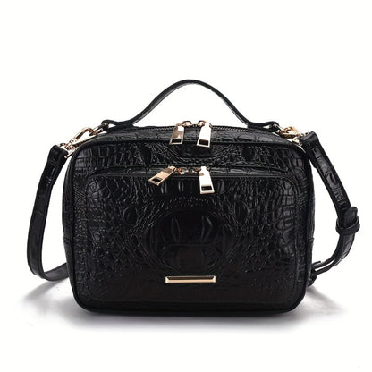 2025 New Ladies Top Handle Satchel Purses Shoulder Bags, Small Purses And Handbags for Women, Stylish Pattern Vegan Crossbody Bag for Women, Fashion Purse