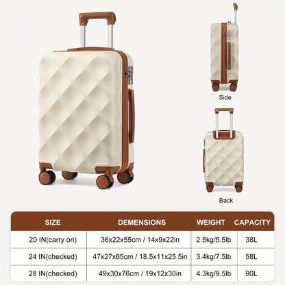 Luggage Set – 5-Piece, 28 Inch, TSA Lock, Spinner Wheels | Bag Vero – detail view 11
