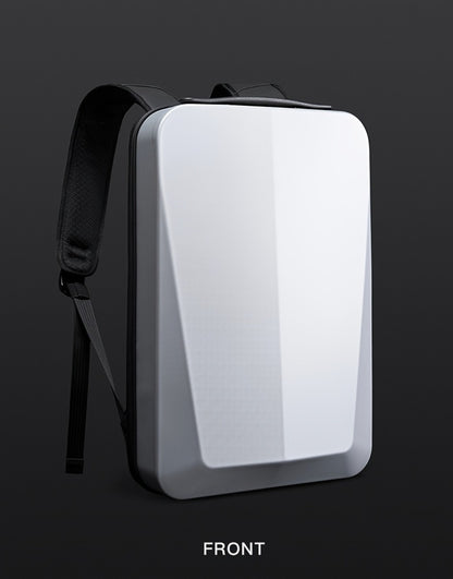 Resilvery New Ultra-Thin Men'S Business Backpack Hard Shell Backpack Laptop E-Sports Business Anti-Theft Computer Bag Hardcore Backpack