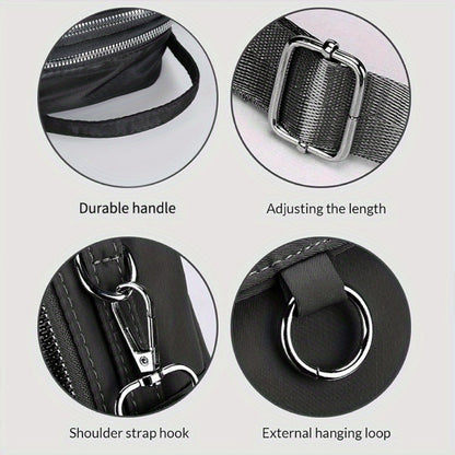 2D Flat Printing 1pc Rose Arrow Pattern Women's Shoulder Bag Casual Bag Hand-held Crossbody Bag, Can Be Used for Business Trips, Can Be Used as a Single Shoulder Crossbody Bag, a Versatile Neutral Bag, the Pattern Position Will Be Biased, 2D Flat