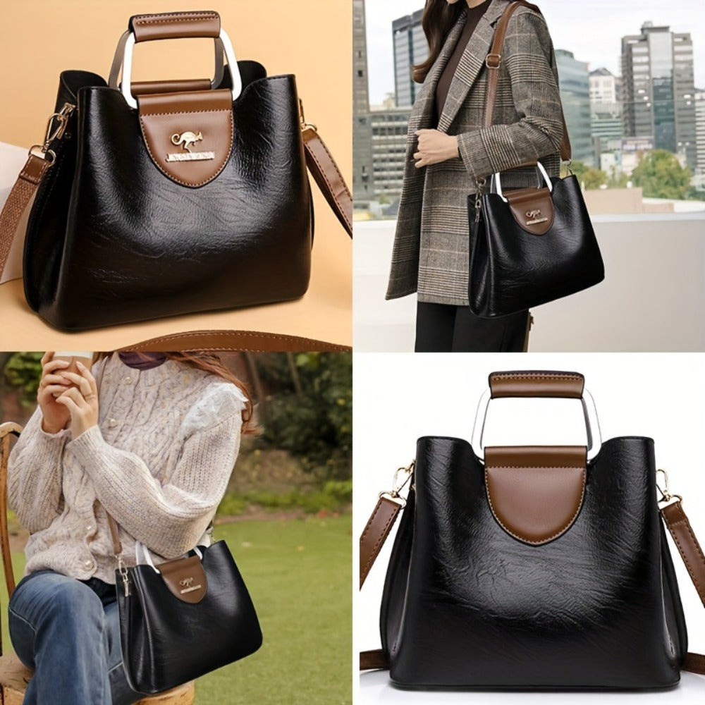 Ladies Vintage Crossbody Bag Adjustable Shoulder Strap Fashion Shoulder Bag Perfect Gift for Short Trips