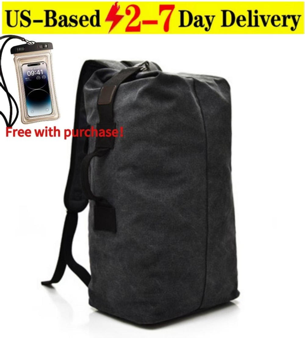 Travel Backpack – Canvas, Anti-Theft, Lightweight, for Travel | Bag Vero – detail view 16