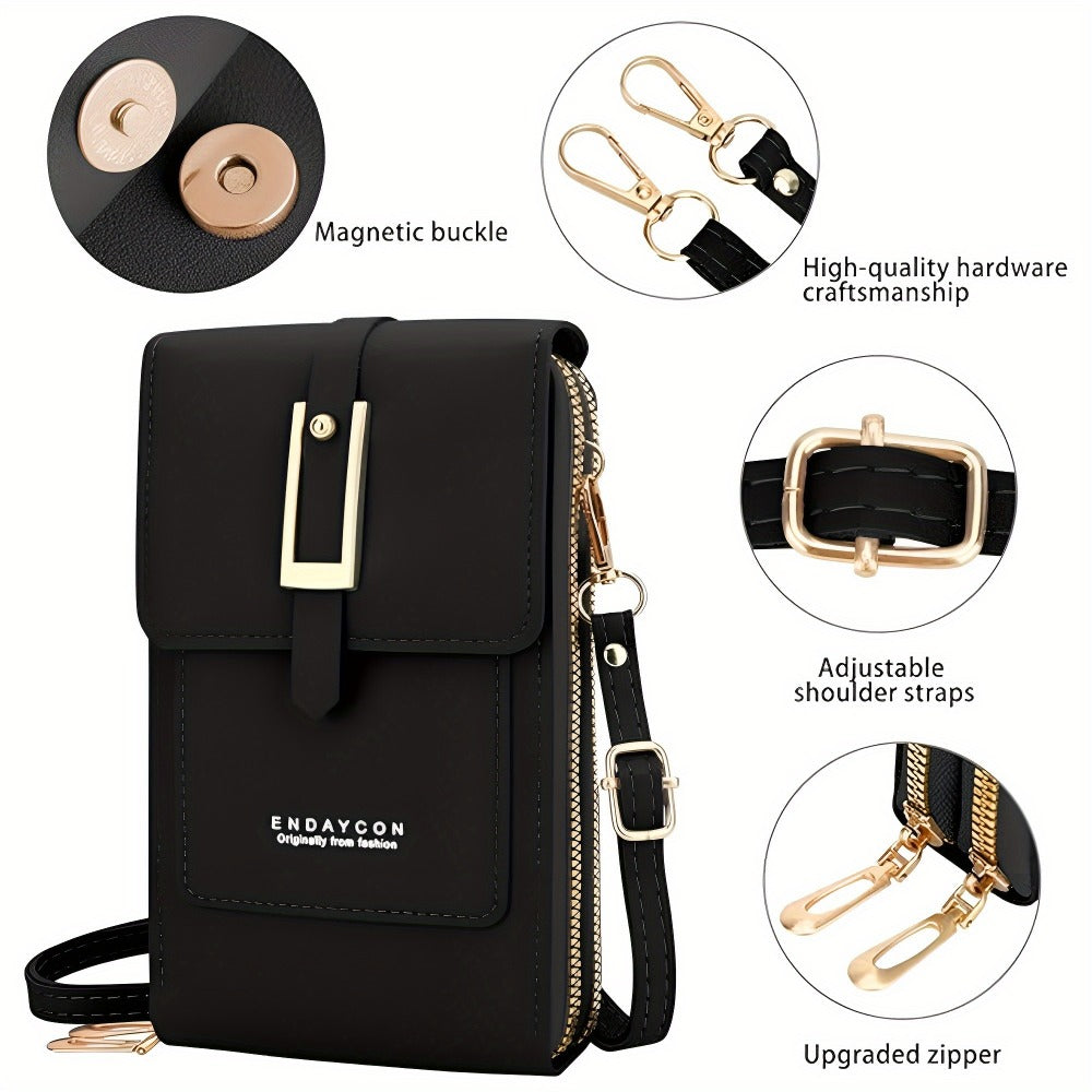 Women's Wallet – PU Leather, Adjustable Strap, Mini | Bag Vero – detail view 18