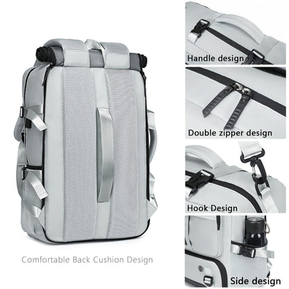 New Men'S Large-Capacity Outdoor Casual Backpack, A Multi-Functional Bag That Can Hold a 16-Inch Laptop, Lightweight, Durable And Versatile, Suitable for Camping, Mountain Climbing, Sports, Daily Commuting, Women'S Campus Backpack, Hiking Backpack
