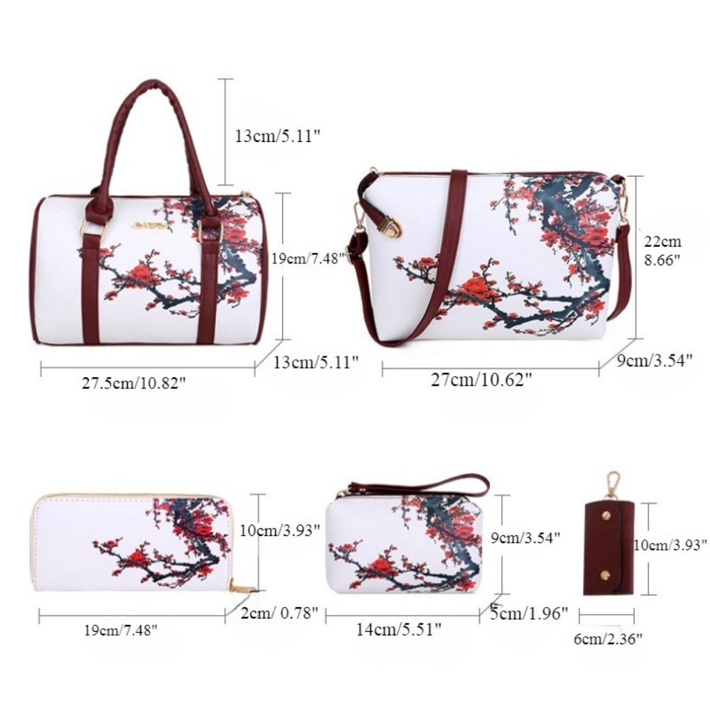 Women's Wallet – 6-Piece, Piece Vintage Floral Set Card | Bag Vero – detail view 8