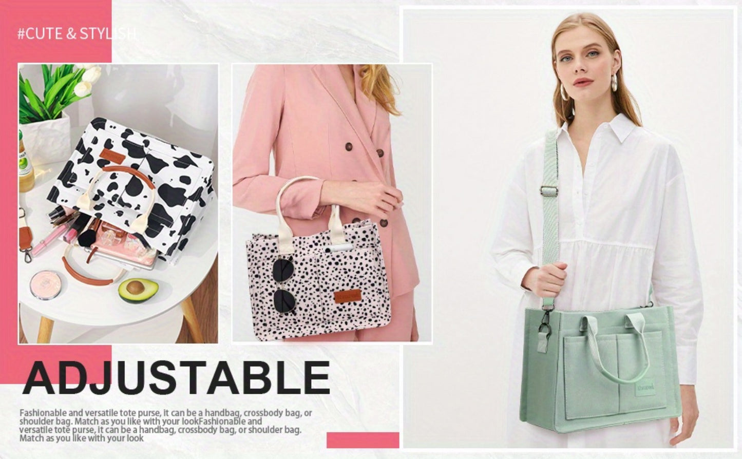 Crossbody Bag for Women – Large Capacity, for Travel & Work | Bag Vero – detail view 26