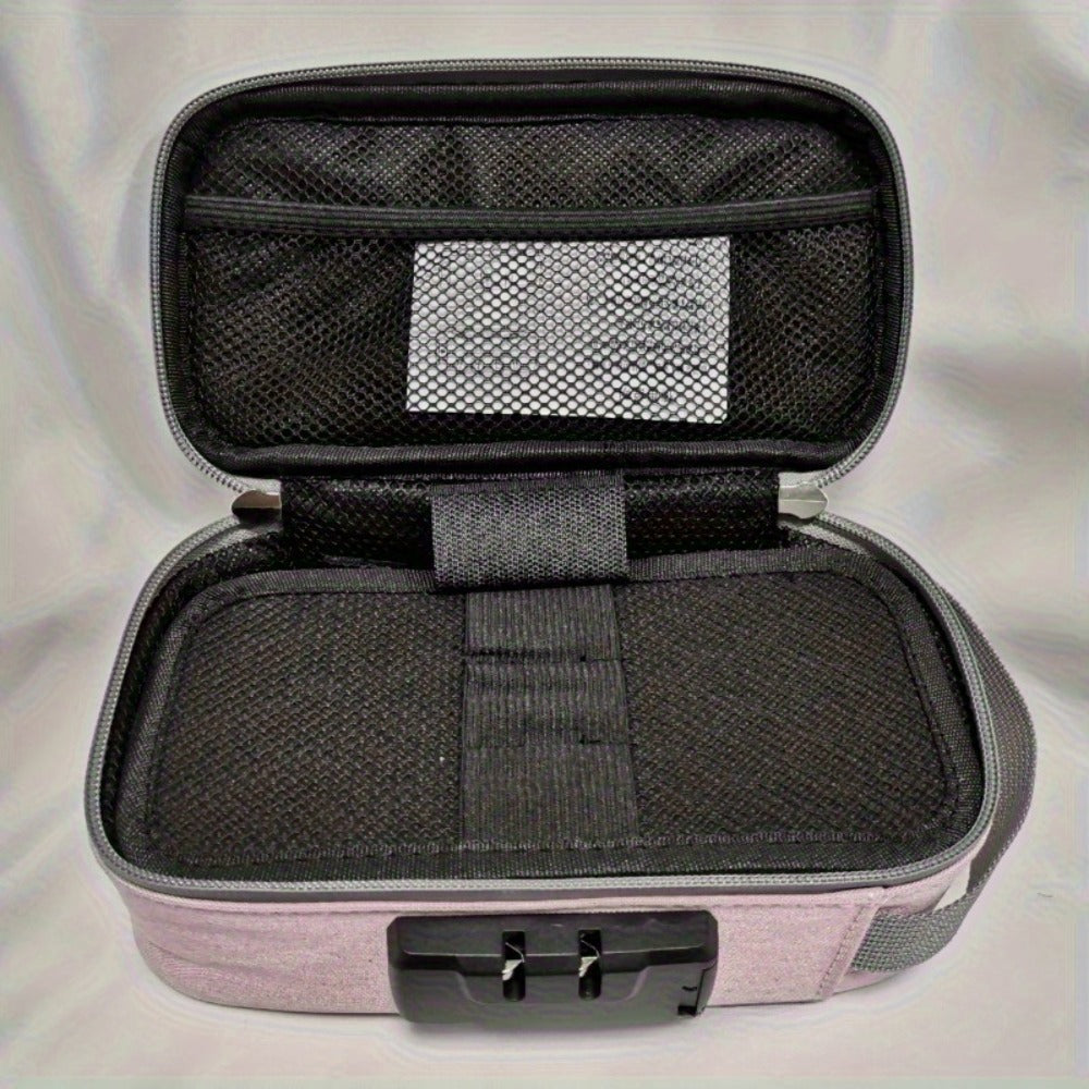 Odorless Storage Bags with Combination Locks, Secure Document Organizer, Medicine Safe, Travel Bags, Ideal for Privacy Security, Great Gift for Friends and Family