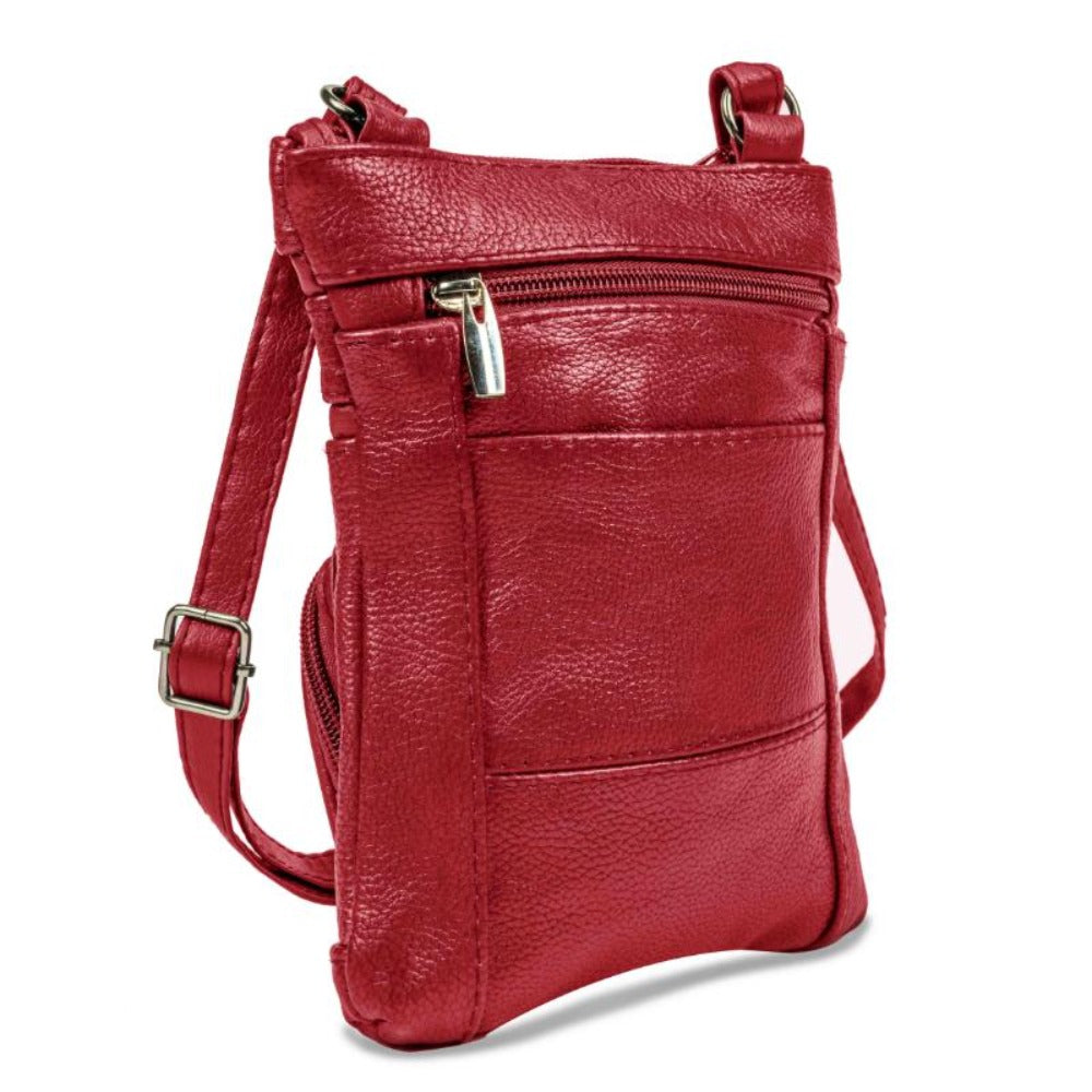 Women's Wallet – Genuine Leather, Multi Pocket, Adjustable Strap | Bag Vero – detail view 66