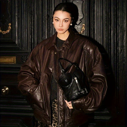 Hot Hot Bags in Europe And America, Fashion Trend Designer Catwalk Handbags, Dark Punk Zipper Bags, Creative Shape Small Bags, Hand-Carrying Coin Wallets, Factory Supplies, High Quality