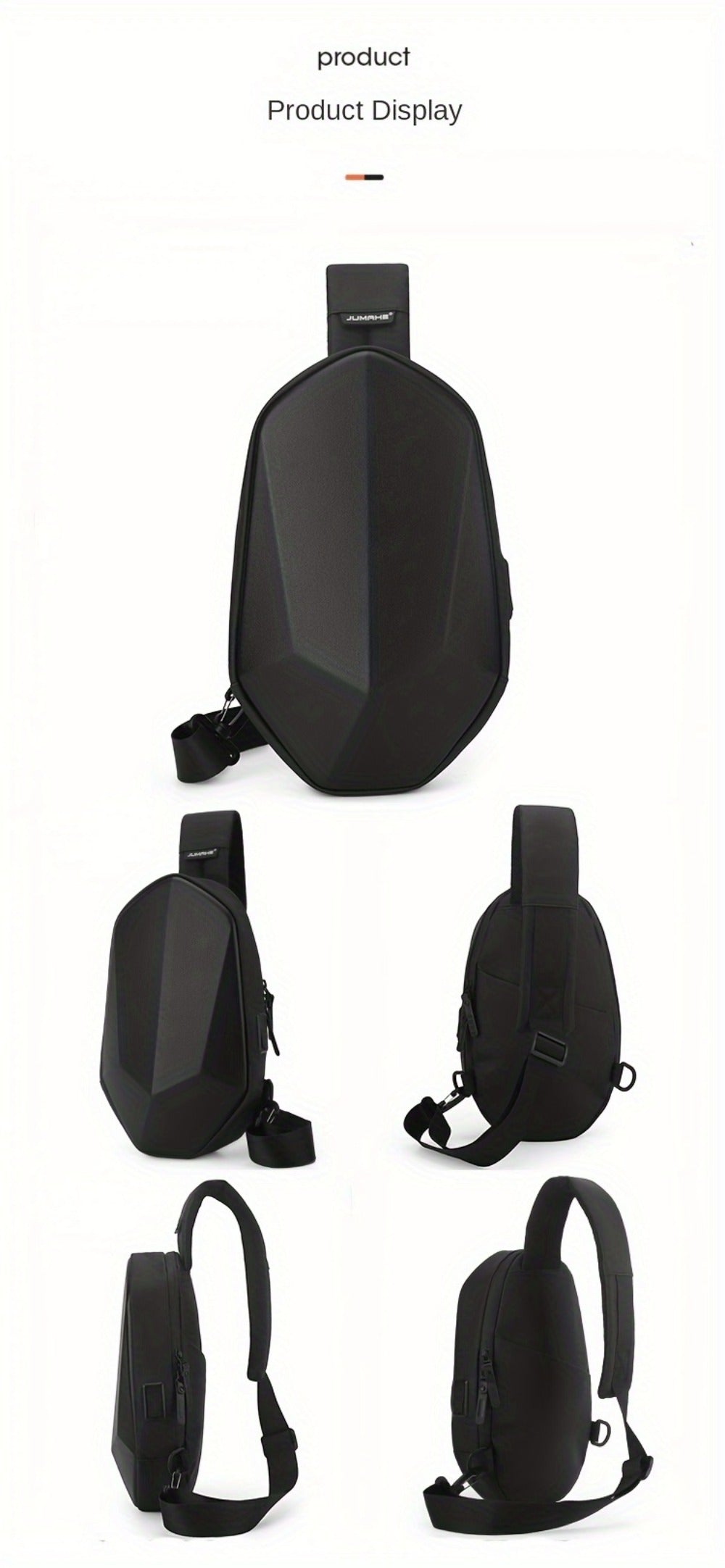 Sling Bag – USB Charging, for Travel & Everyday Use | Bag Vero – detail view 15